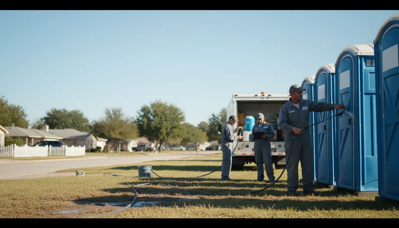 Long-Term Portable Toilet Rental in Saunemin, IL near me